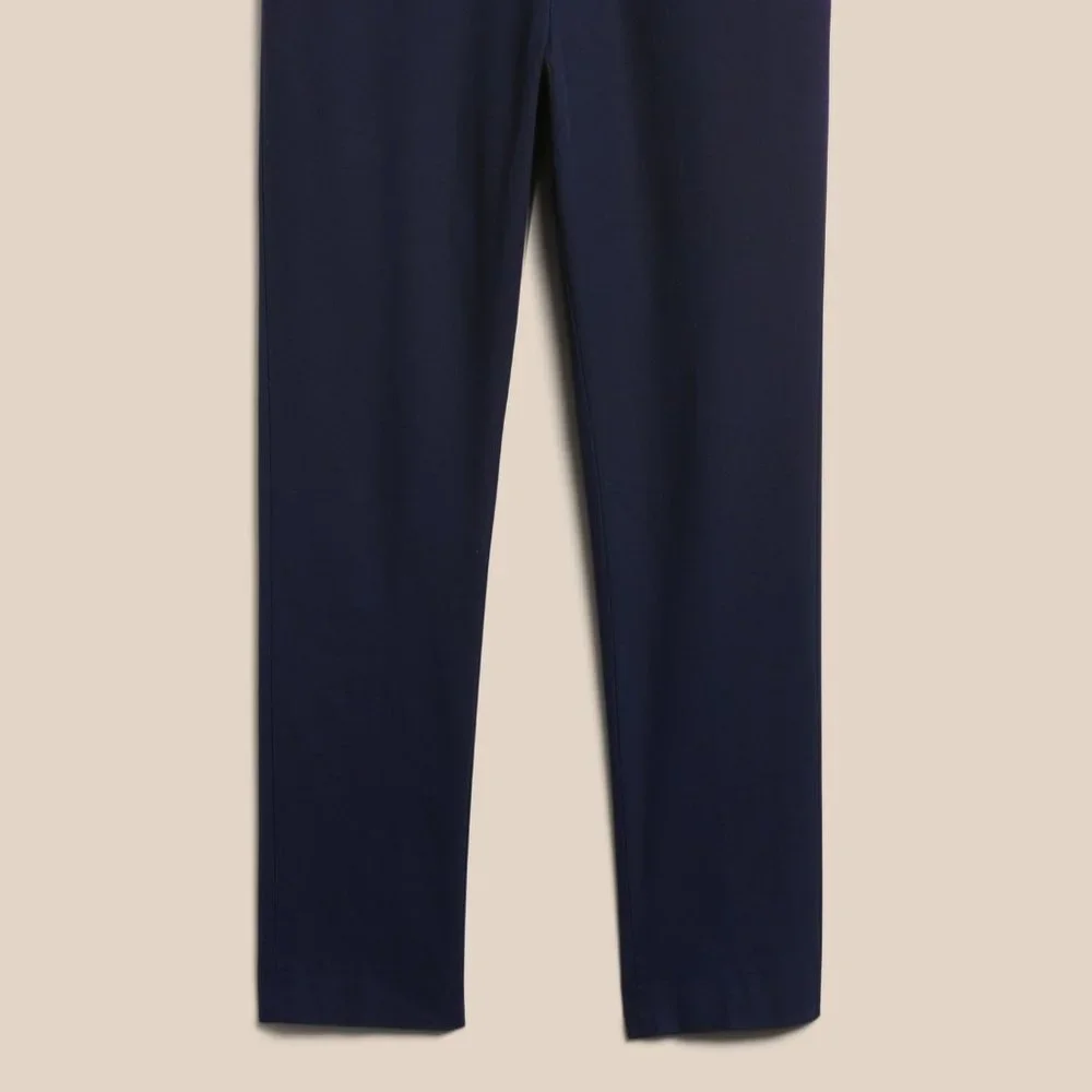 Banana Republic Tapered Italian Twill Suit Pant size 33R Navy